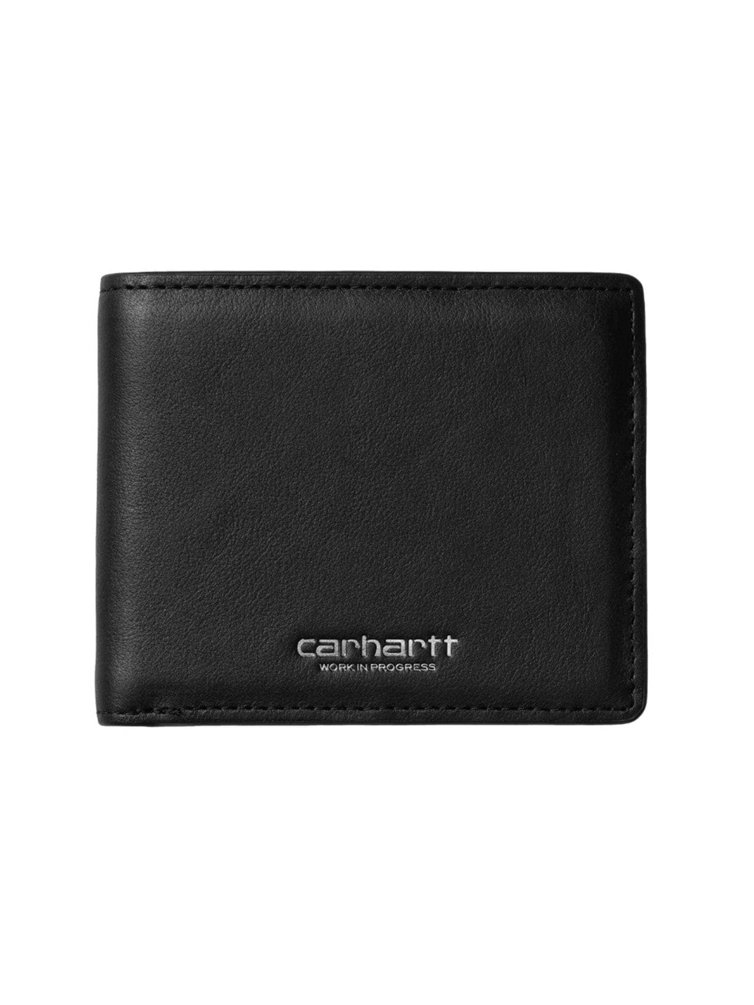 Carhartt WIP Tegnebog 'VEGAS BILLFOLD WALLET BLACK / SILVER' i blandingsfarvet: forside