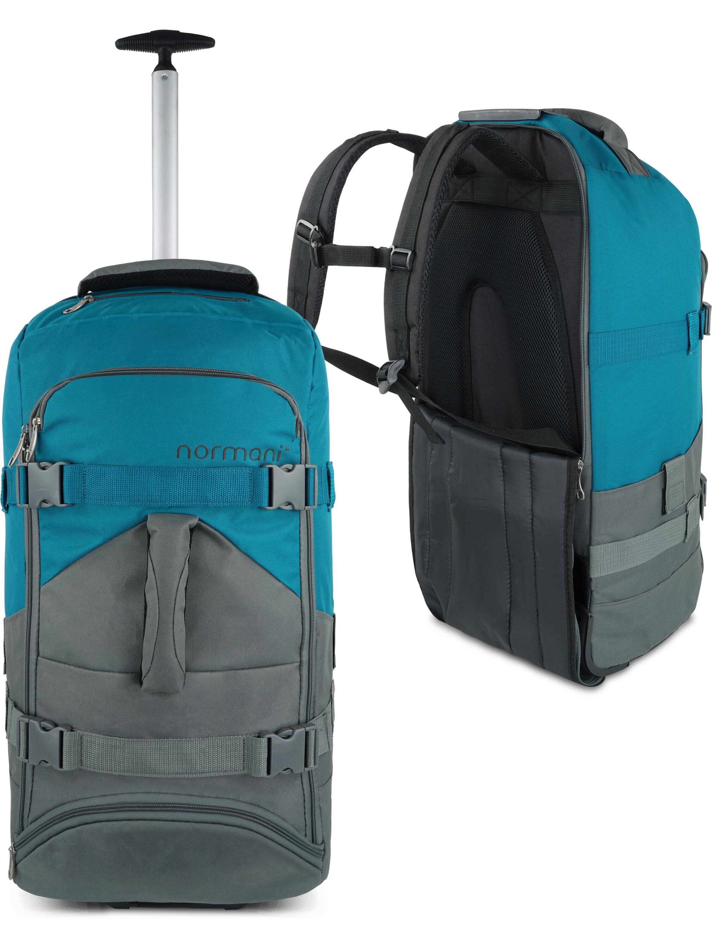 normani Trolley 'Melano' in Grijs: voorkant