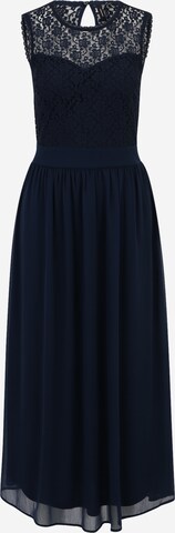 Vero Moda Tall Suknia wieczorowa 'MIA' w kolorze niebieski: przód