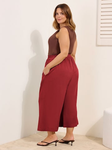 Friends Like These Wide leg Byxa i röd