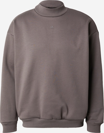 ADIDAS PERFORMANCE Sweat de sport 'ONE' en marron / gris, Vue avec produit