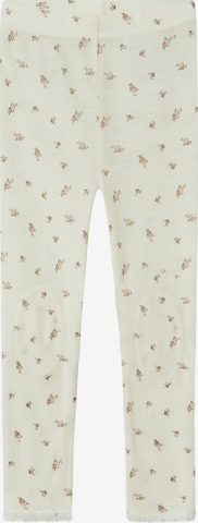 NAME IT Leggings 'NMFWang' in Wit: voorkant