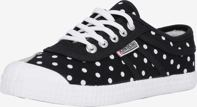KAWASAKI Sneakers laag 'Polka' in de kleur Beige / Zwart / Wit, Productweergave