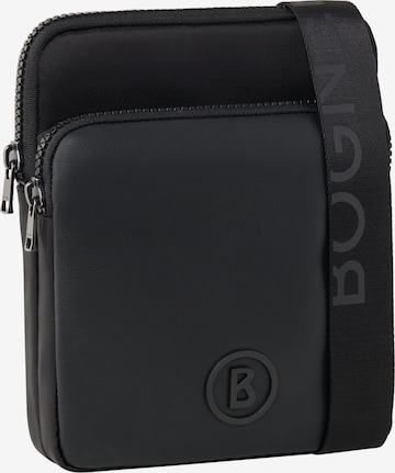 BOGNER Schultertasche in Schwarz