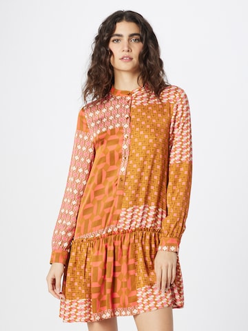 MAX&Co. Skjortklänning 'BAZAR' i orange: framsida