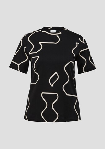 T-shirt s.Oliver BLACK LABEL en noir