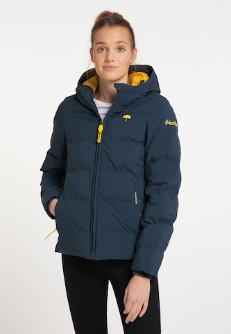 Schmuddelwedda Weatherproof jacket in Blue: front