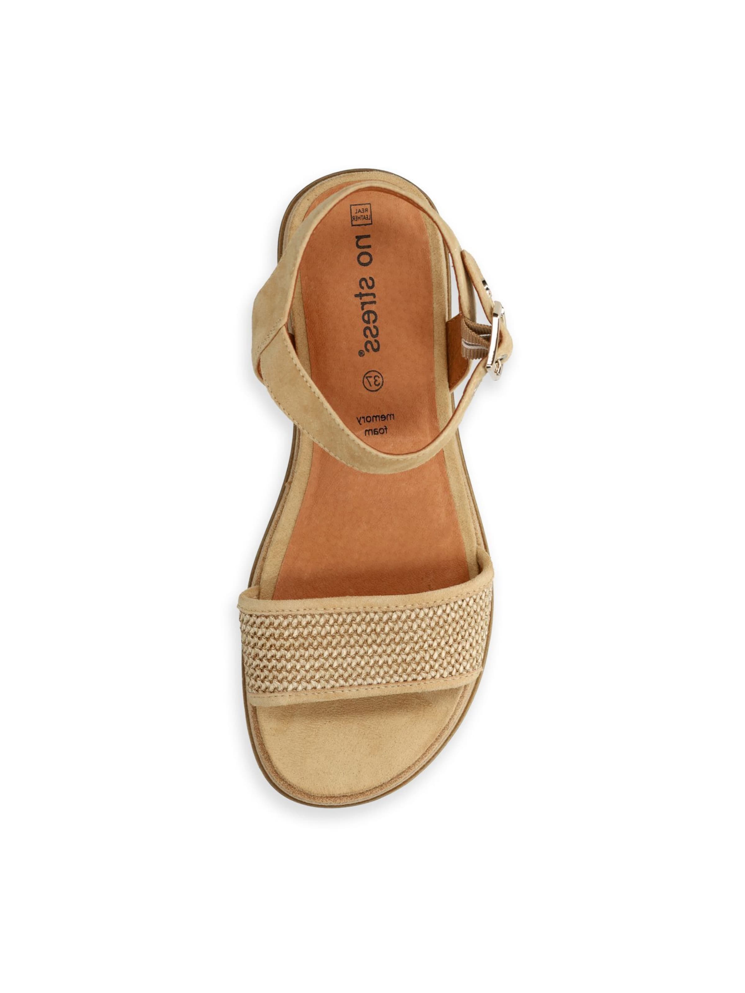 Sandales no stress en marron