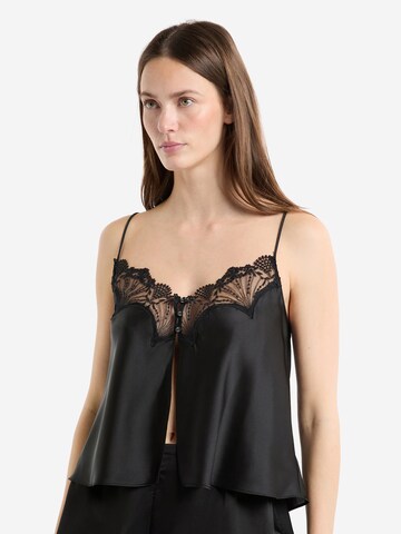 ETAM Negligee 'Eventail' in Black
