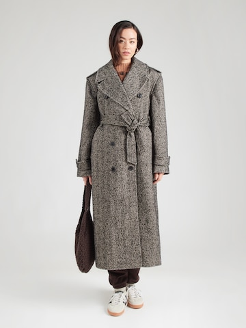 TOPSHOP Płaszcz przejściowy 'CALLY' w kolorze szary: przód