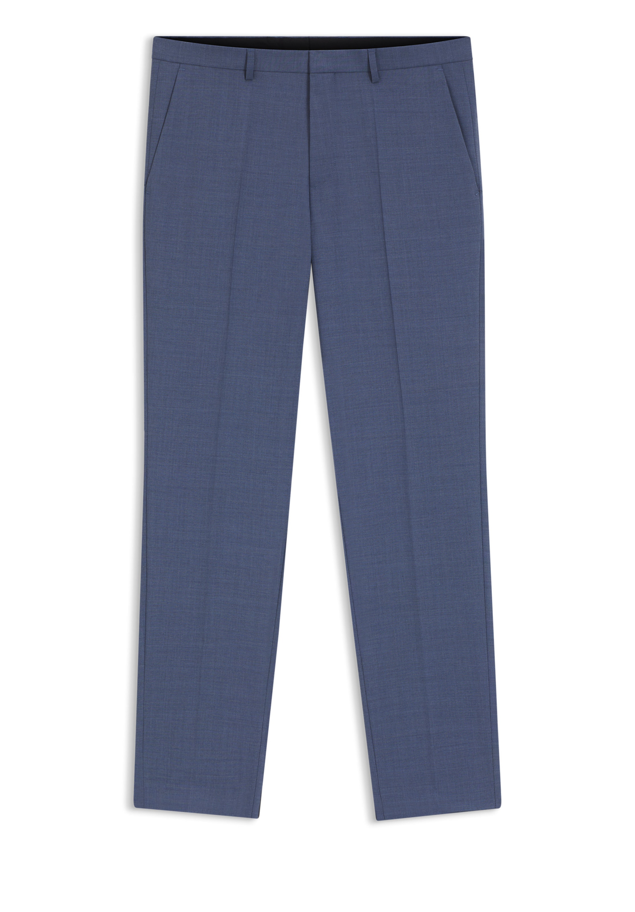 HUGO Skinny Pants 'Hesten253X' in Blue: front