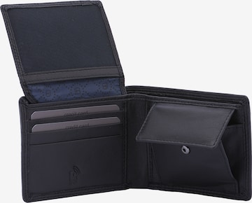 Laura Biagiotti Portemonnaie in Schwarz: Vorderseite