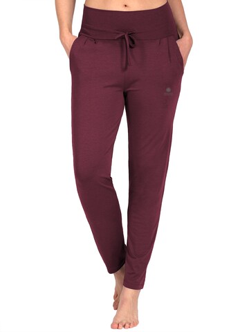 Magadi Regular Workout Pants 'Susan' in Red: front