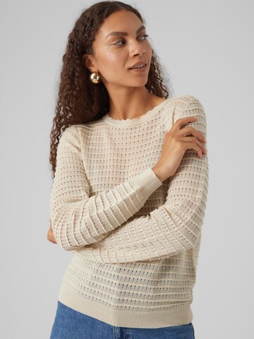 VERO MODA Sweater 'Erica' in Beige