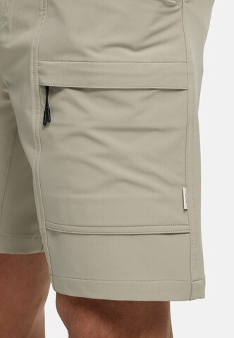 INDICODE JEANS Regular Cargobroek 'Rommie' in Grijs