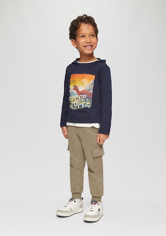 Effilé Pantalon s.Oliver en marron : devant