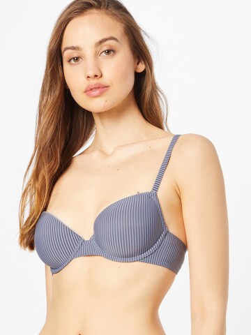 ESPRIT T-shirt Bra in Blue: front