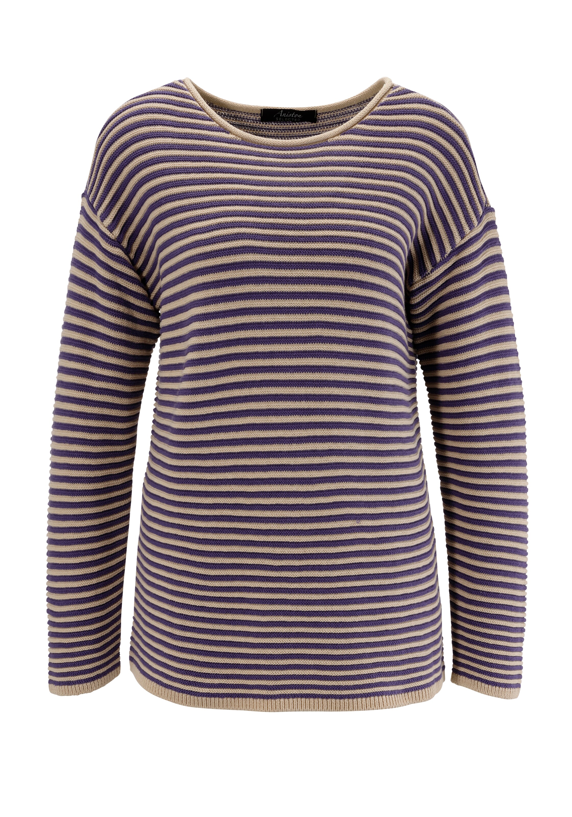 Aniston SELECTED Sweater in Purple: front