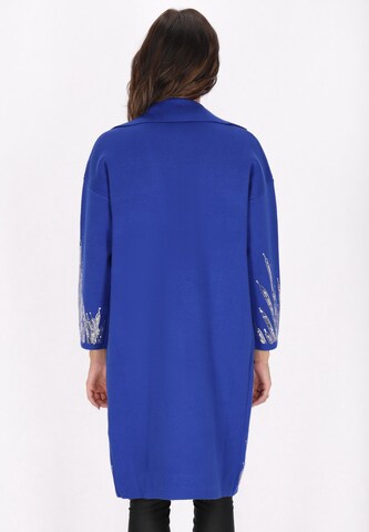 faina Knit cardigan in Blue