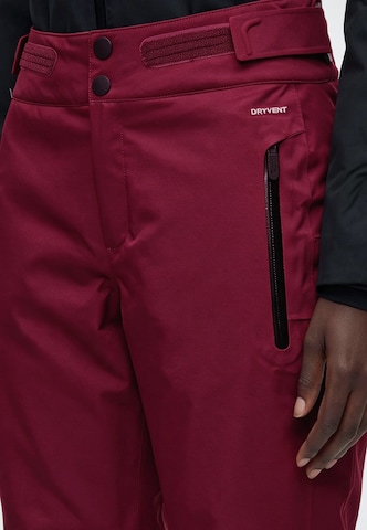 THE NORTH FACE Regular Urheiluhousut 'LENADO' värissä punainen