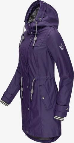 Manteau fonctionnel 'L60042' Peak Time en violet