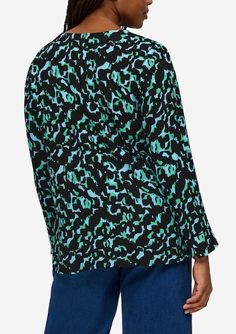 TRIANGLE Blouse in Zwart