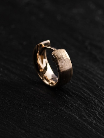 REYTEL - Pendientes 'THE HOOP' en amarillo