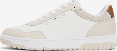 Sportbačiai be auliuko iš TOMMY HILFIGER, spalva – smėlio spalva / balta, Prekių apžvalga