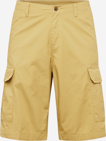 Carhartt WIP Regular Карго панталон в жълто: отпред