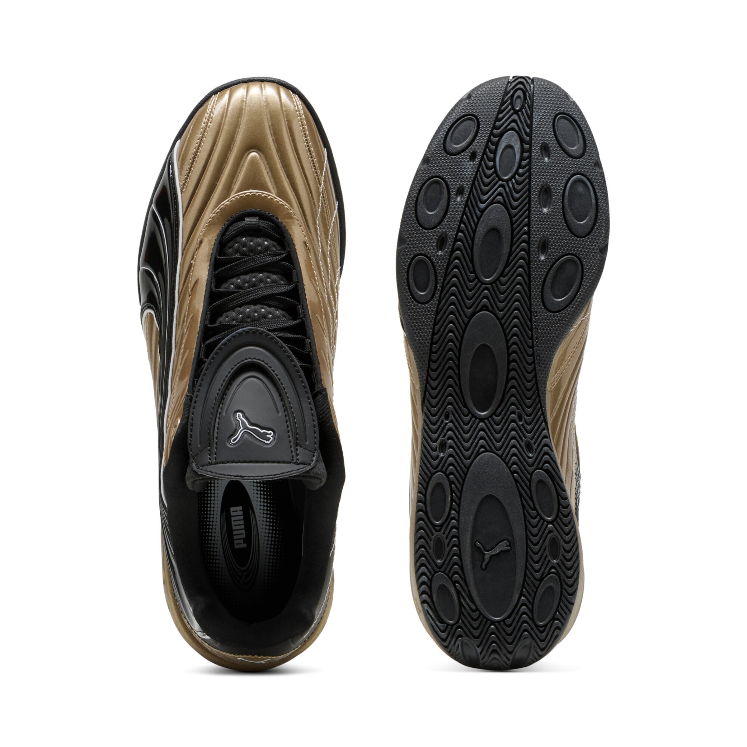 PUMA Sneakers laag 'V-S2 Goalgetter' in Goud