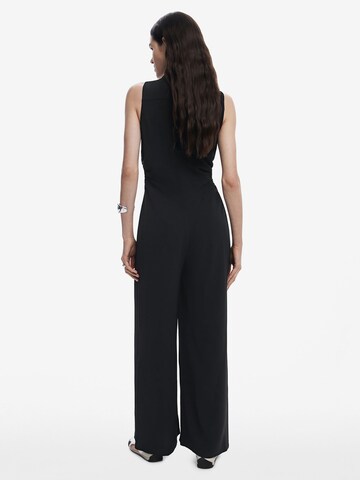 Combinaison 'Ruched' Desigual en noir