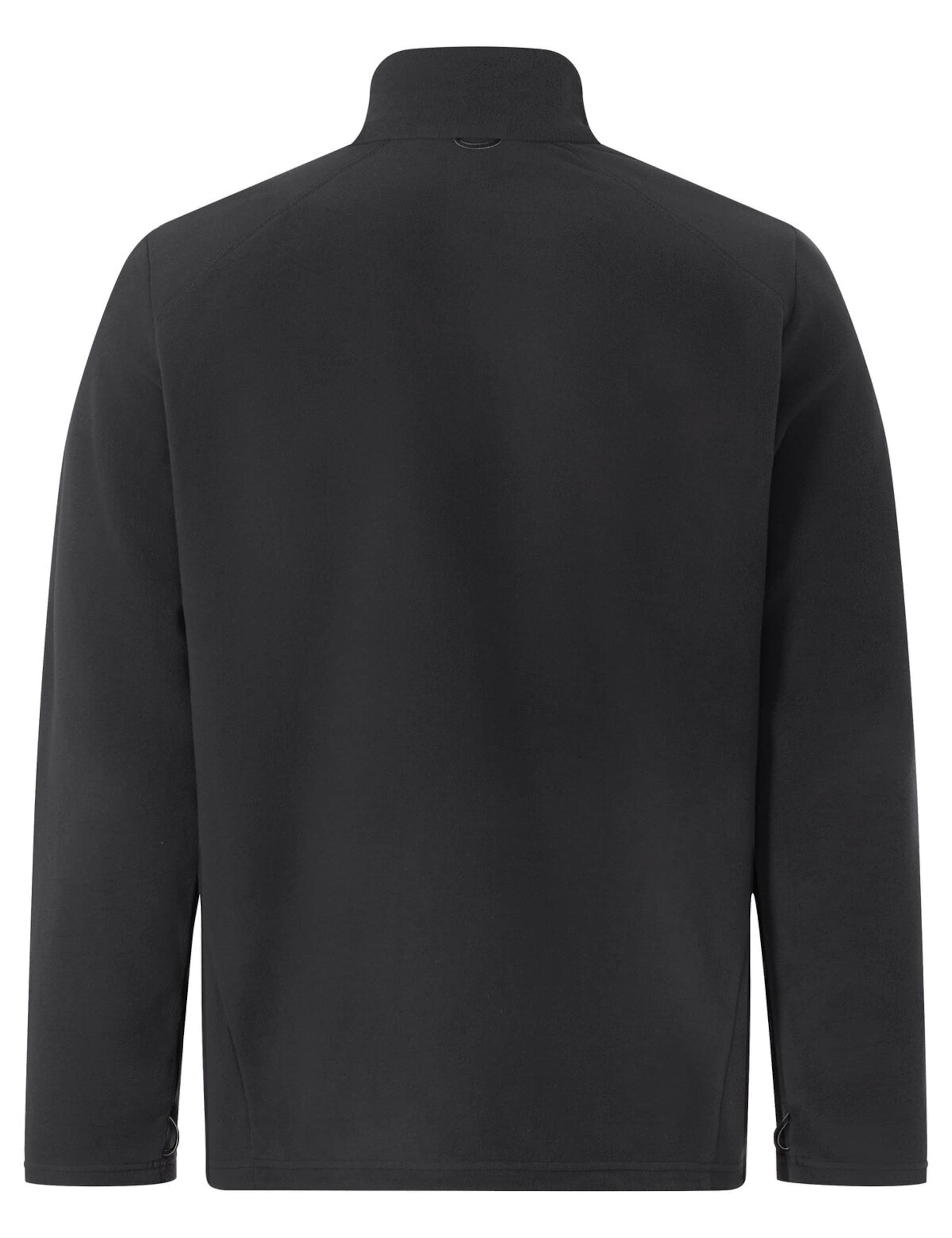 VAUDE Athletic fleece jacket 'Me Professional' in Black