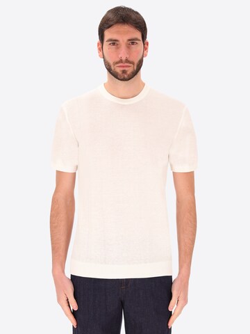 Pull-over 'Carrara' Distretto12 en blanc : devant