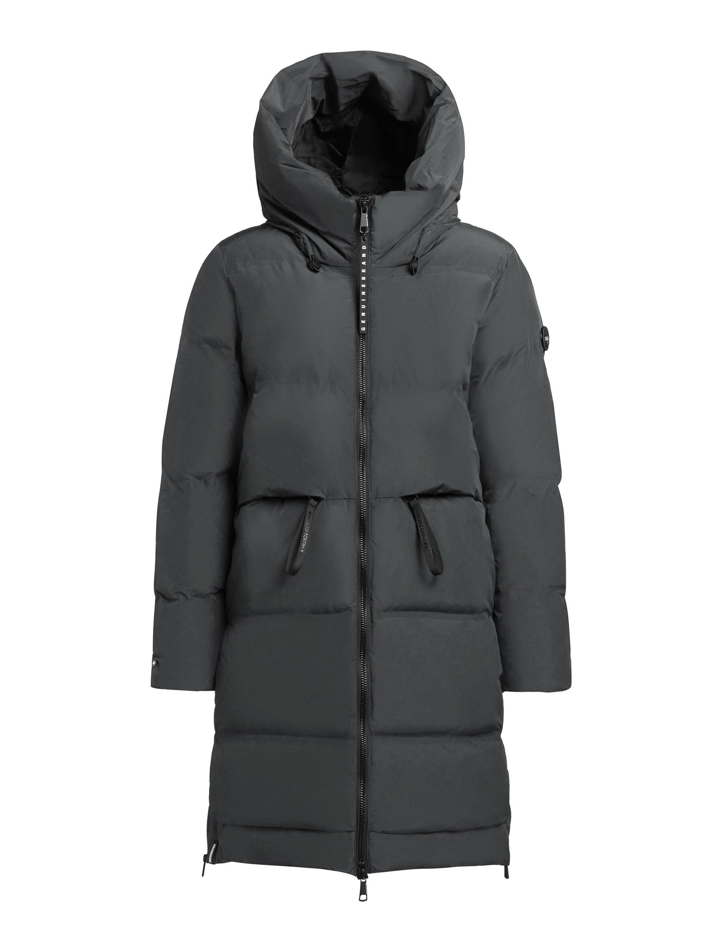 khujo Mantel 'Aroma2' in Grün: Vorderseite