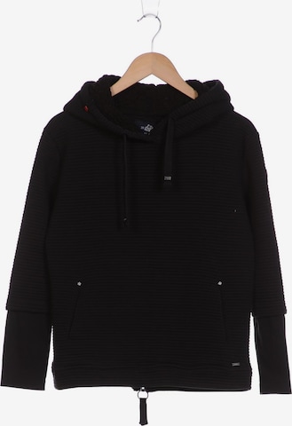 khujo Kapuzenpullover M in Schwarz: predná strana