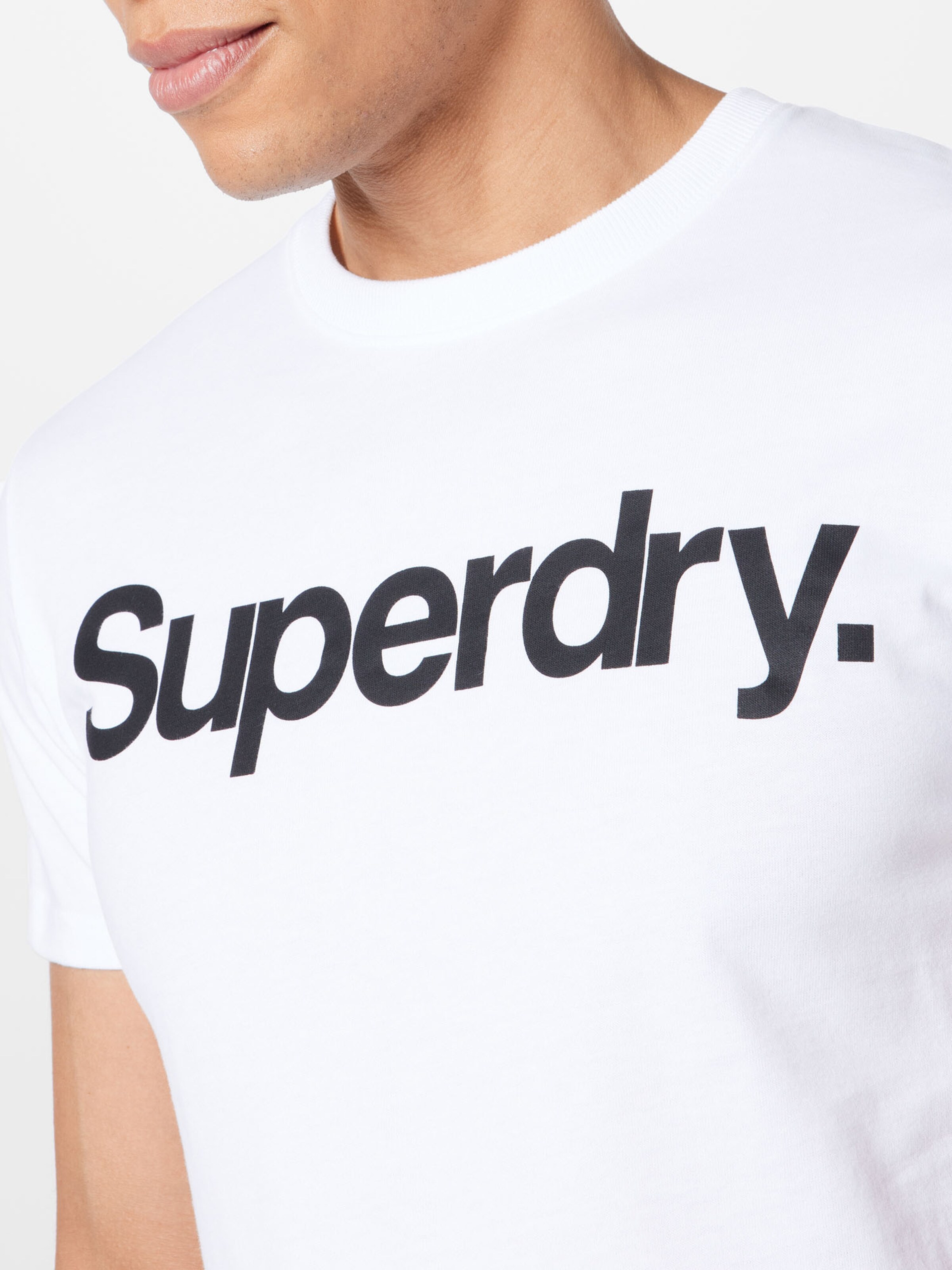 Vêtements T-Shirt Superdry en Blanc 