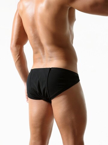 TAUWELL Slip 'Fundoshi' in Schwarz