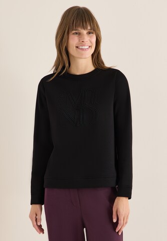 CECIL Sweatshirt in Schwarz: Vorderseite
