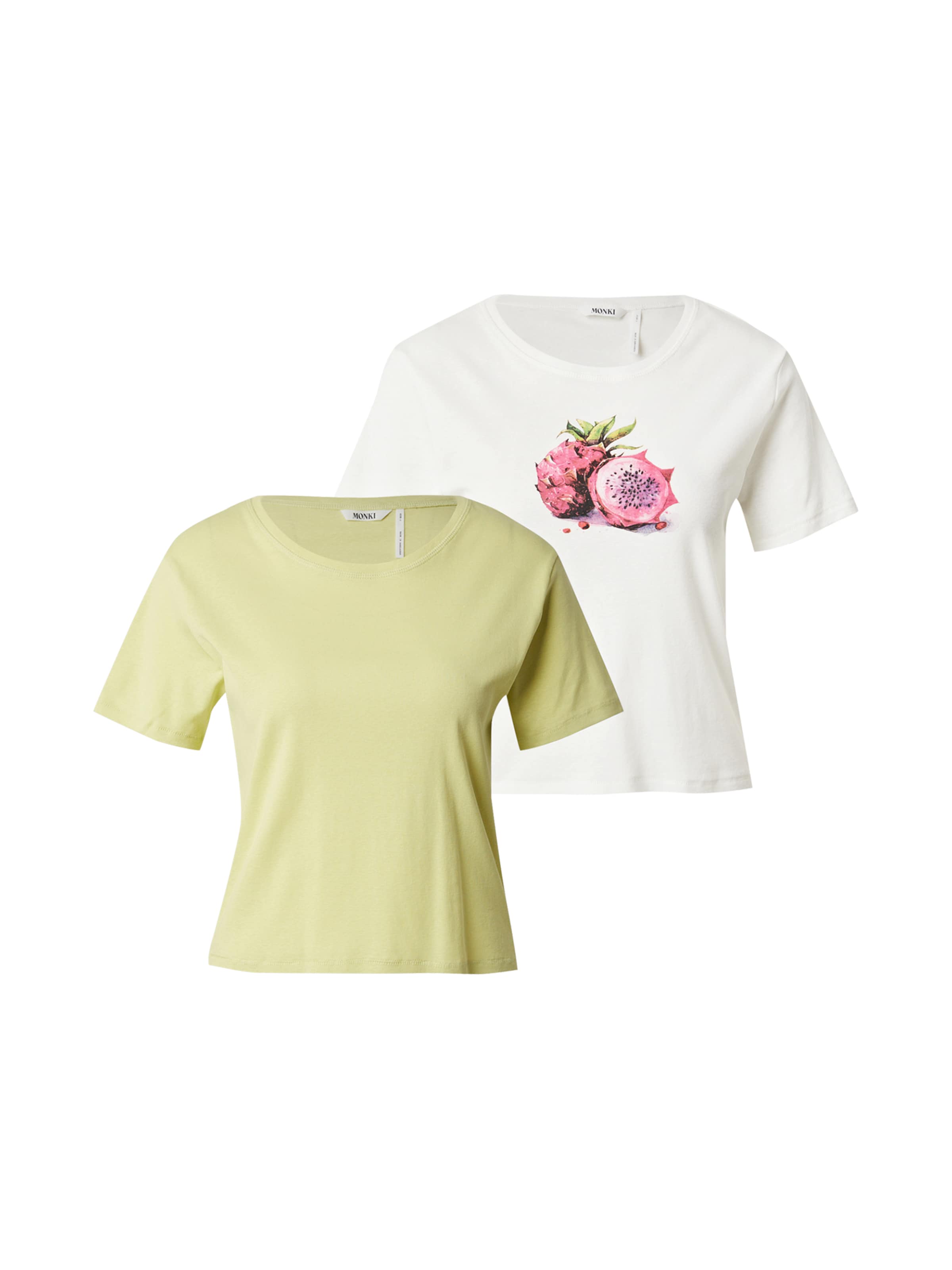 Monki Koszulka w kolorze żółty: przód