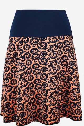 dunkle design Skirt 'Scuba' in Orange: front