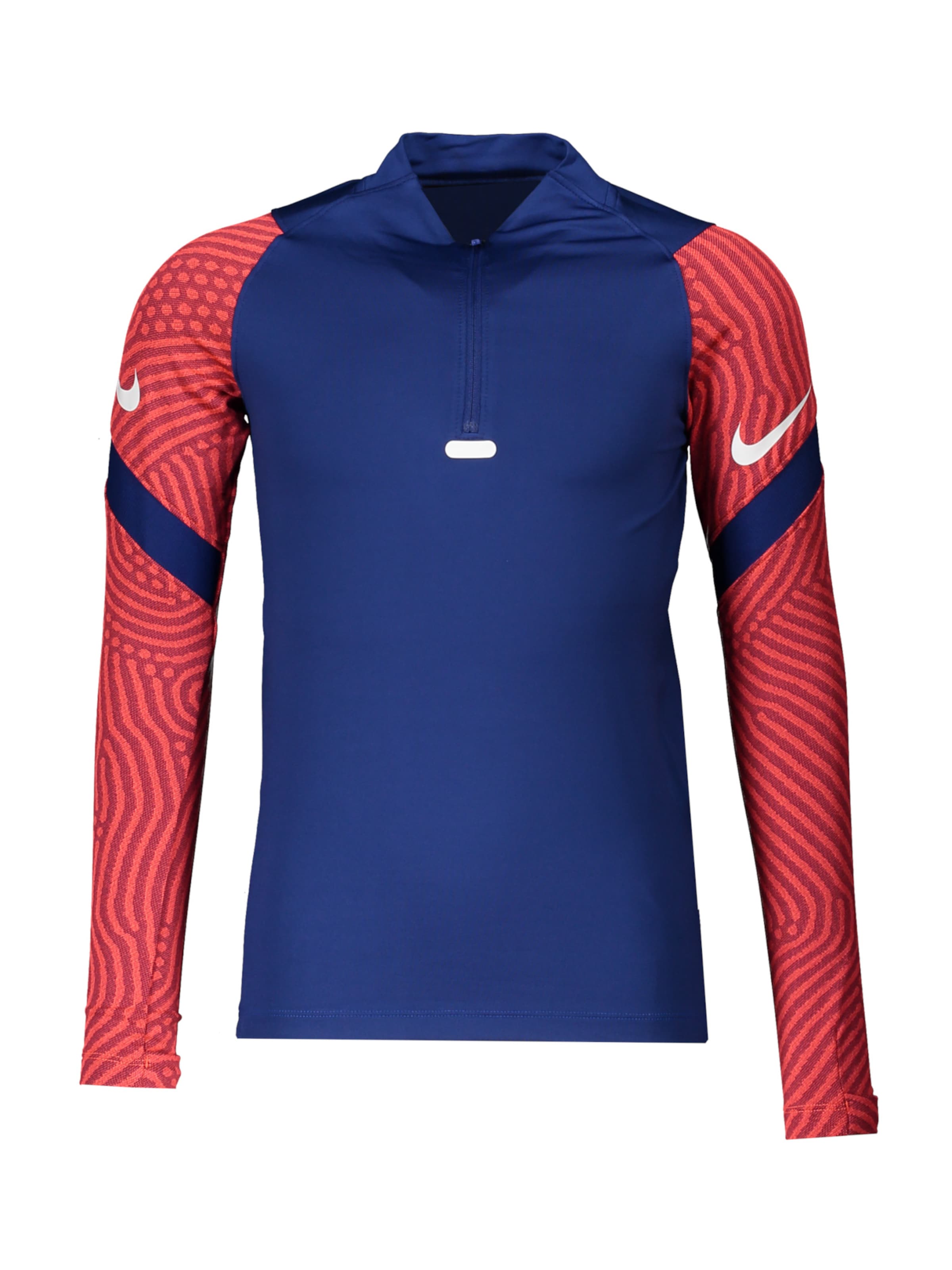 NIKE Regular Fit Sportsweatshirt in Blau: Vorderseite