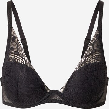 PASSIONATA Bra in Black: front