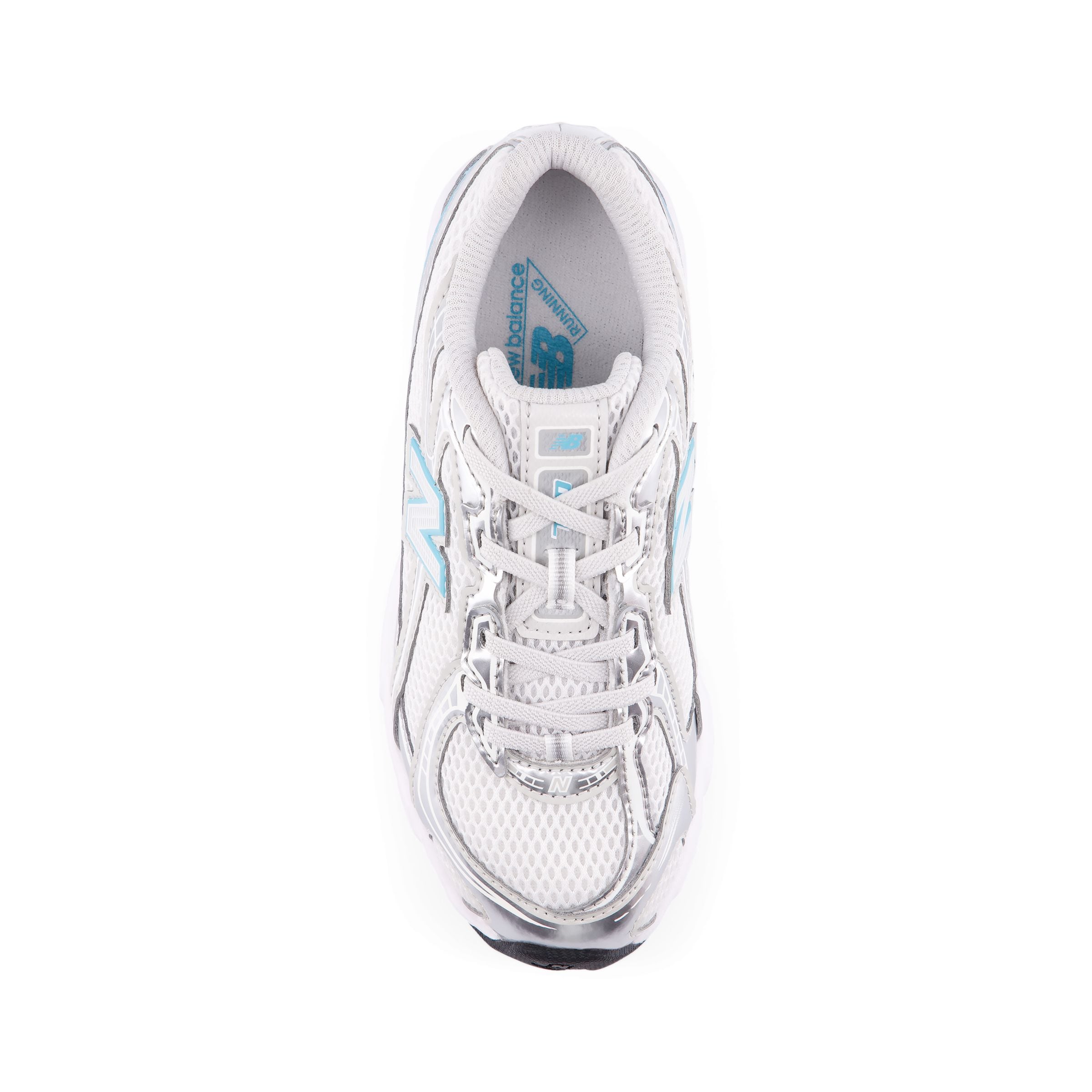 Baskets '740 Bungee Lace' new balance en argent