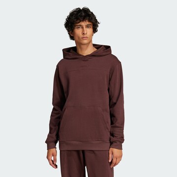 ADIDAS ORIGINALS Sweatshirt 'Pre-Loved' in Bruin: voorkant