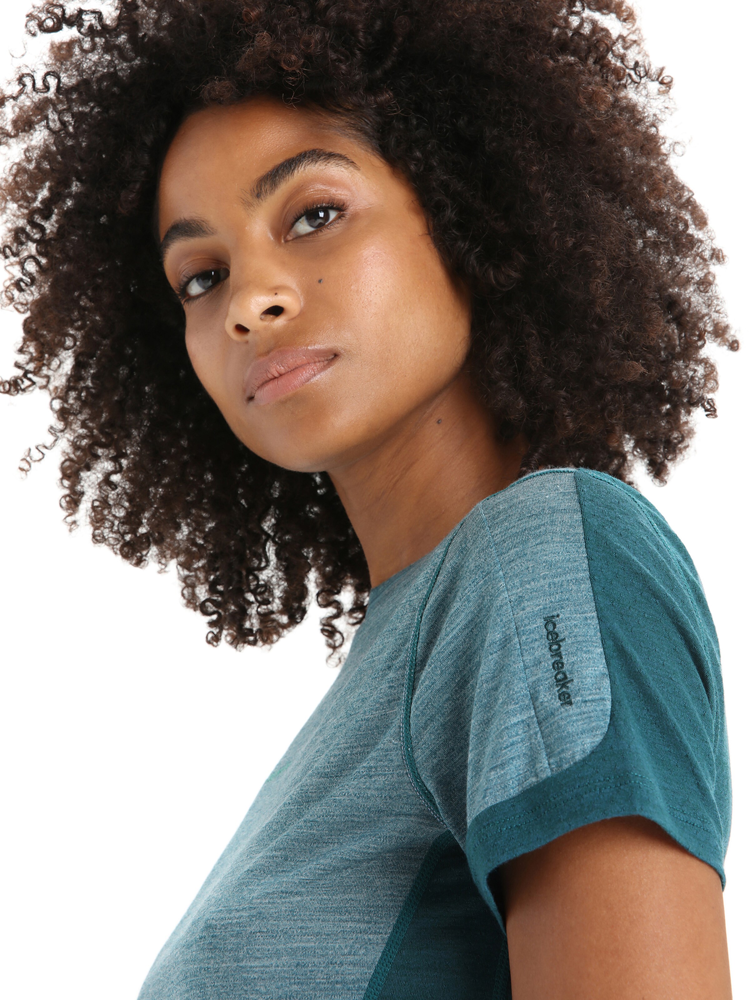 ICEBREAKER Funktionsshirt 'ZoneKnit' in Grün