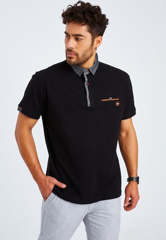 Leif Nelson Shirt in Black: front