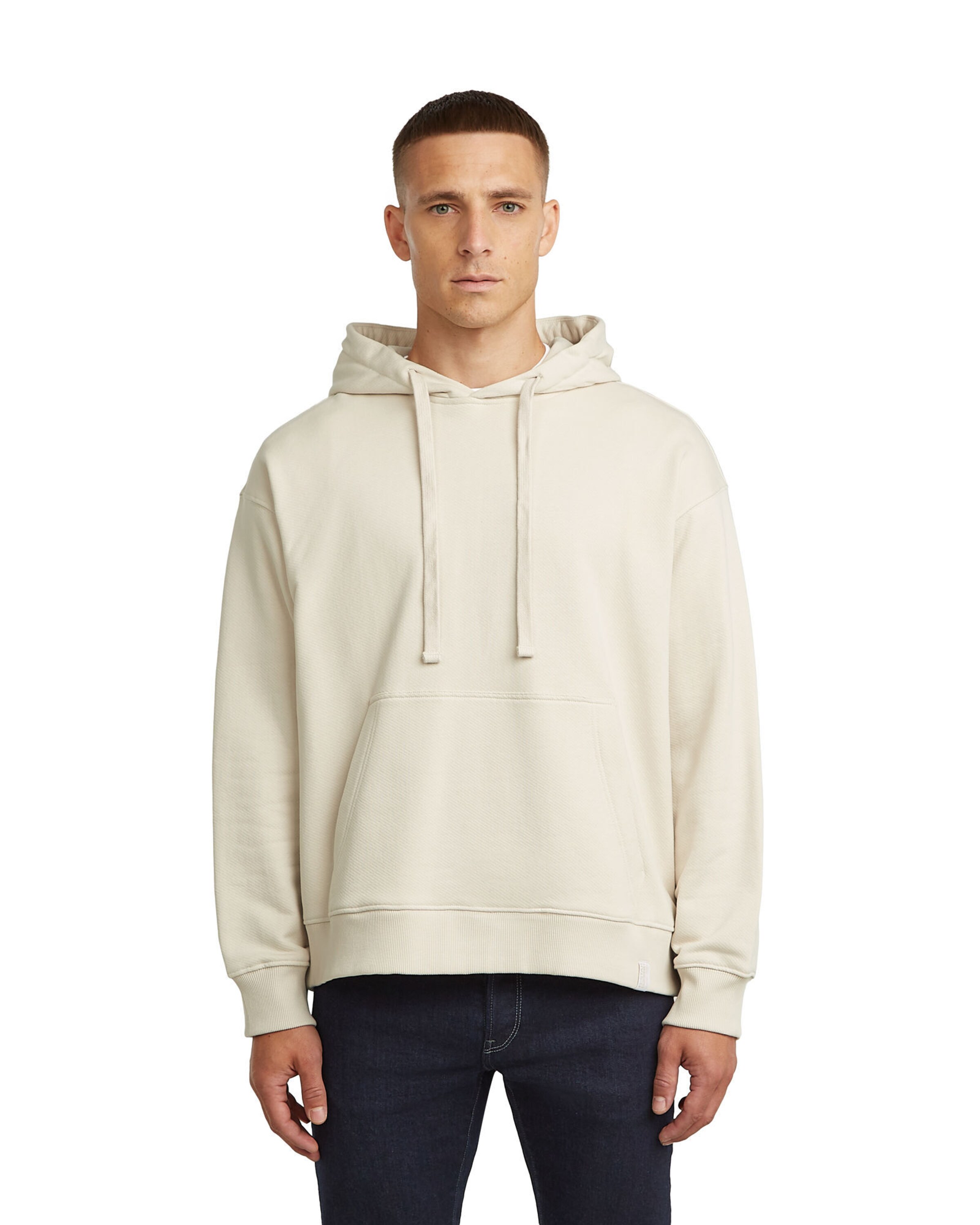 G-STAR Sweatshirt in Weiß: Vorderseite
