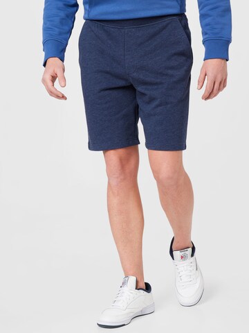 SKECHERS Regular Спортен панталон в синьо: отпред