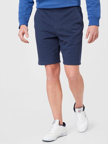 SKECHERS Normální Sportovní kalhoty – modrá: přední strana