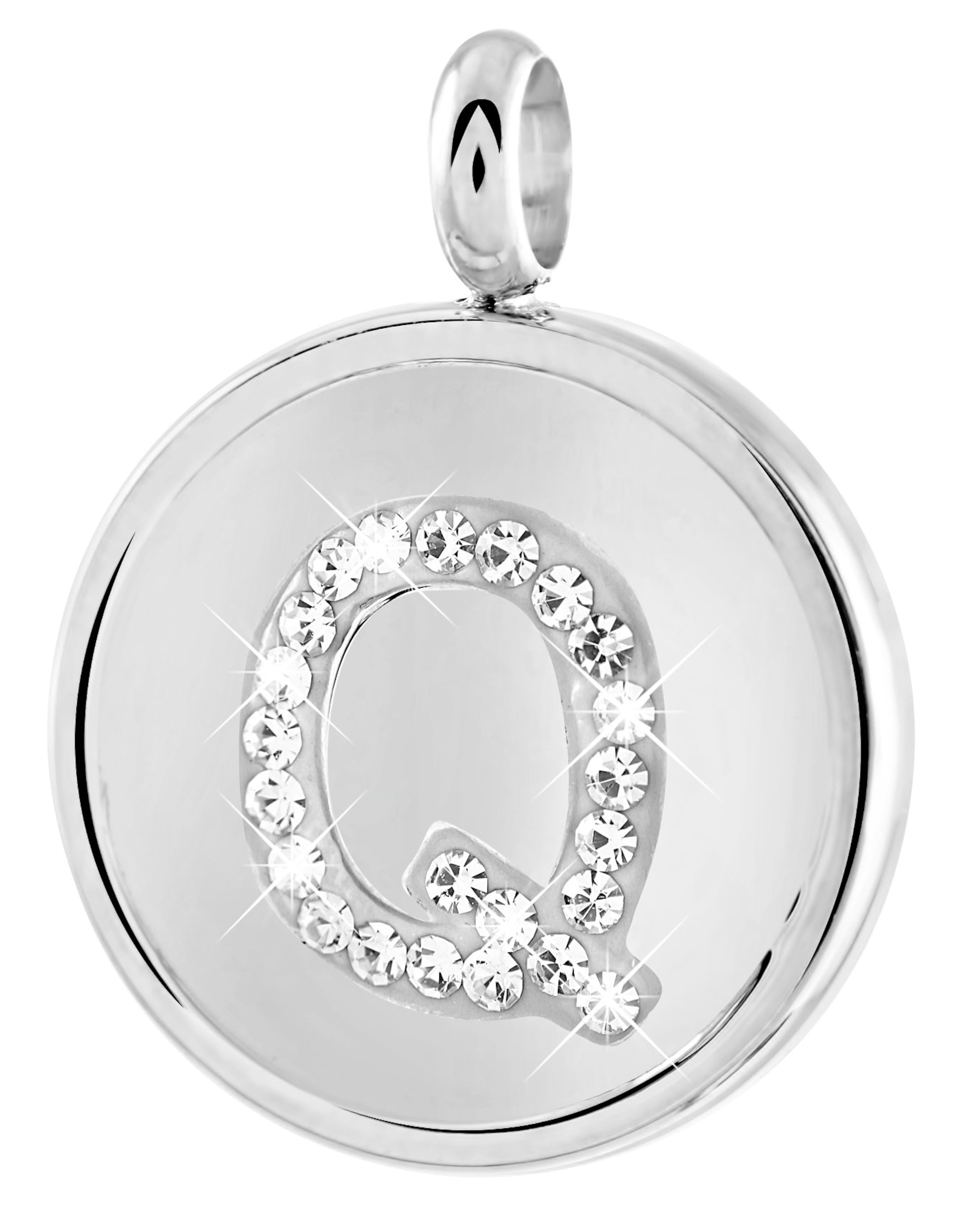 Lucardi Hangers in Zilver: voorkant